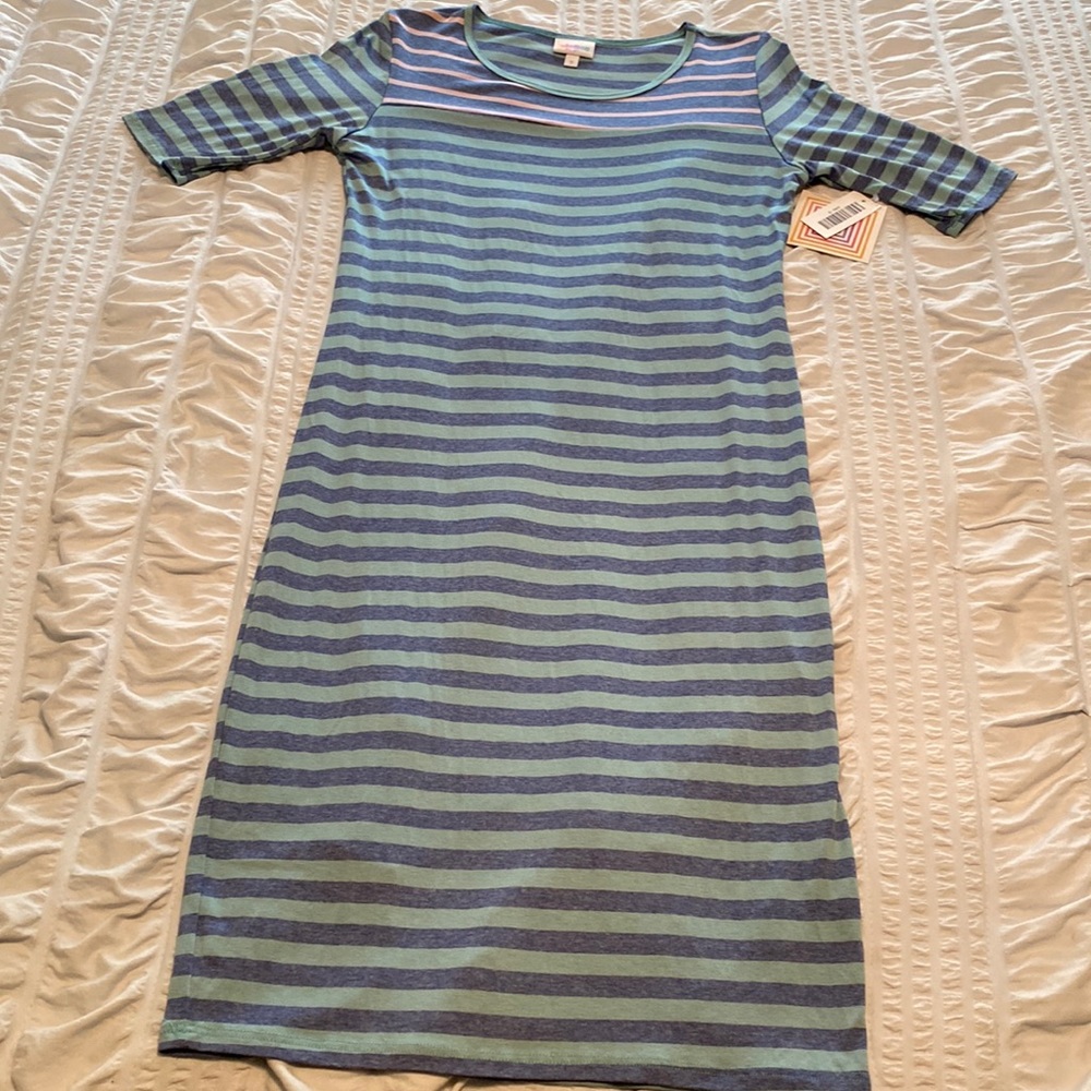 NWT Stripped Julia Dress by LuLaRoe | Size S